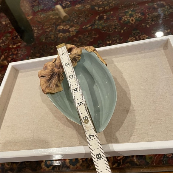 Terrafirma Ceramic “Squash” bowl, Robins Egg Blue - Picture 8 of 9